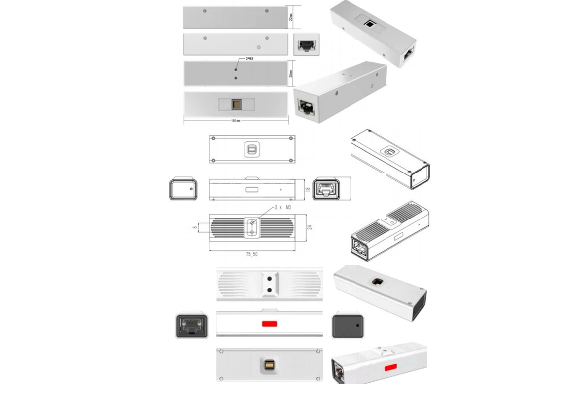 Appearance structure dimensions